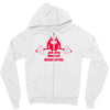 monster weightlifting Zipper Hoodie
