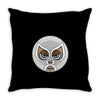 lucha libre   santo Throw Pillow