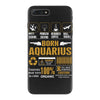 Born Arquarius Multitasking Problem Solving Tees iPhone 7 Plus Case
