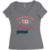 Girl Like A Flowers Women's Triblend Scoop T-shirt