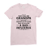 They Call Me Grandpa Because Partner in the Crime Makes Me Sound Like Ladies Fitted T-Shirt