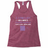 i crochet so i don't choke people save a life, send yarn Racerback Tank