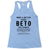 want a better texas black Racerback Tank