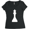 Chess Queen Family Matching Women's Triblend Scoop T-shirt