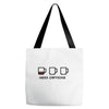 need caffeine Tote Bags