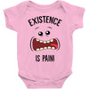 existnece is pain Baby Bodysuit