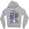 so many books Zipper Hoodie