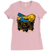 plastic debris Ladies Fitted T-Shirt