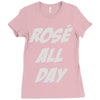 rose' all day Ladies Fitted T-Shirt