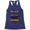 There's This Boy Who Stole My Heart He Calls Me Stepmom Racerback Tank
