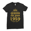 queens are born in 1959 Ladies Fitted T-Shirt