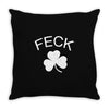 feck Throw Pillow