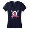 lucille Women's V-Neck T-Shirt