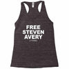 free steven avery Racerback Tank