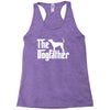 the dogfather bluetick coonhound white Racerback Tank