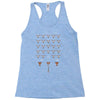 space ni invaders Racerback Tank