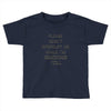don't interrupt me Toddler T-shirt