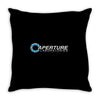 aperture laboratories Throw Pillow