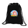 opposite day Drawstring Bags