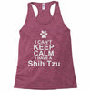 pets shih tzu Racerback Tank