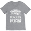 Fishing Father V-Neck Tee