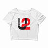 u2-with out you Crop Top