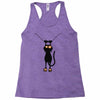 a cat always with me Racerback Tank