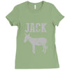 jack ass Ladies Fitted T-Shirt