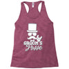 groom's posse Racerback Tank