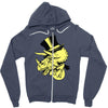 triceratop hat Zipper Hoodie