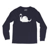 apatosaurus white Long Sleeve Shirts