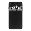 evolution of a zombie iPhone 7 Plus Case