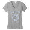 pugs not drugs Women's V-Neck T-Shirt