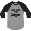 tis the season to be preggers baseball 3/4 Sleeve Shirt