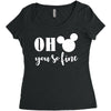 OH You Are so Fine Women's Triblend Scoop T-shirt