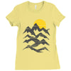 mountain ink Ladies Fitted T-Shirt
