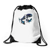 alien terror from deep space Drawstring Bags