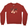 Fight For a Cure Uterine Cancer Awareness Crewneck Sweatshirt