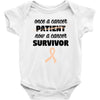 Once a Cancer Patient Now a Cancer Survivor Baby Bodysuit