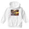 dinosaur in newyork Youth Hoodie