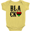 black love Baby Bodysuit