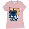 nom Ladies Fitted T-Shirt