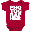 gift for photographer Baby Bodysuit