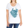 hip hop hibernation Ladies Curvy T-Shirt