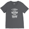 My Husband Is Totally My Most Favorite Guy V-Neck Tee