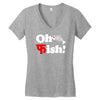 oh fish Women's V-Neck T-Shirt