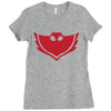 pj masks owlette symbol Ladies Fitted T-Shirt