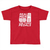 real men use 3 pedals Toddler T-shirt