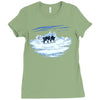 no bowling!!! Ladies Fitted T-Shirt