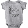 rabbit duck Baby Bodysuit